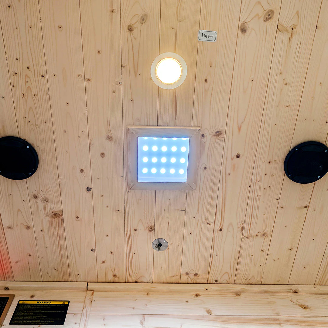 3 Person Outdoor Infrared Sauna (2660W) by ReGen8