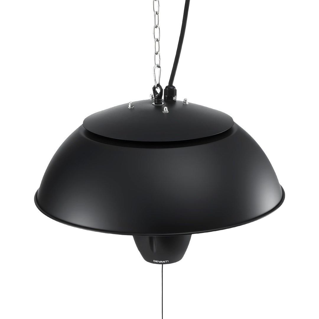 Devanti 1500W Electric Patio Infrared Heater Hanging Heaters Ceiling Mounted Remote