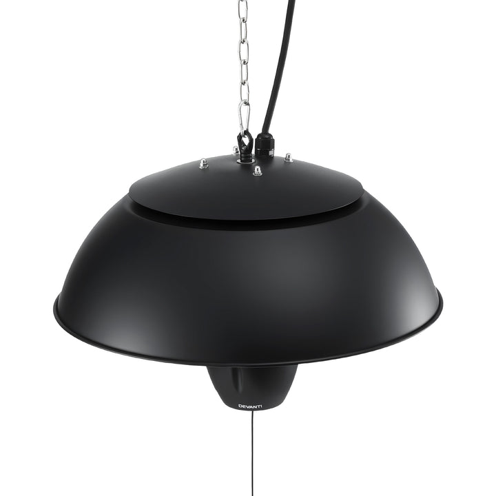 Devanti 1500W Electric Patio Infrared Heater Hanging Heaters Ceiling Mounted Remote