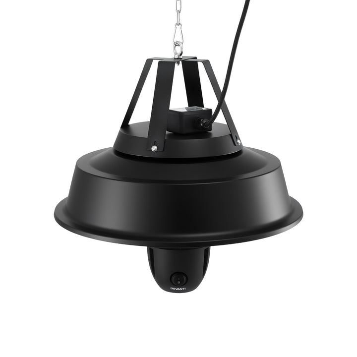 Devanti 2000W Electric Patio Heater Ceiling Mounted Hanging Heaters Remote