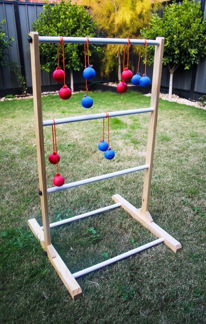 Ladder Ball Golf Toss Outdoor Lawn Game Set
