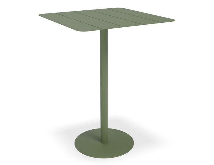 Level Roku High Bar Table Outdoor (Avail in Eucalyptus Green, White & Charcoal)
