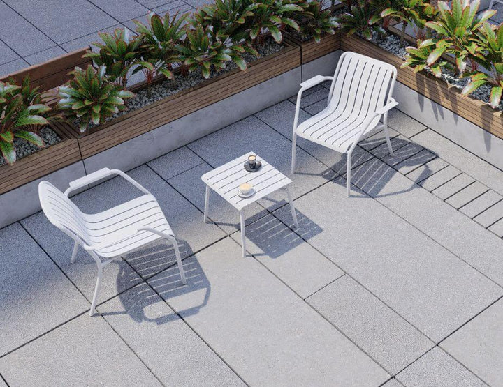 Roku Outdoor Lounge Chair (Avail in Eucalyptus Green, White & Charcoal)