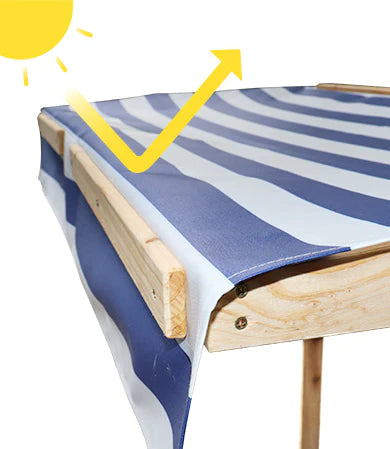 Skipper Sandpit with Canopy - Lifespan Kids