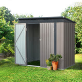 Giantz 1.95m x1.31m Garden Shed - Double Door