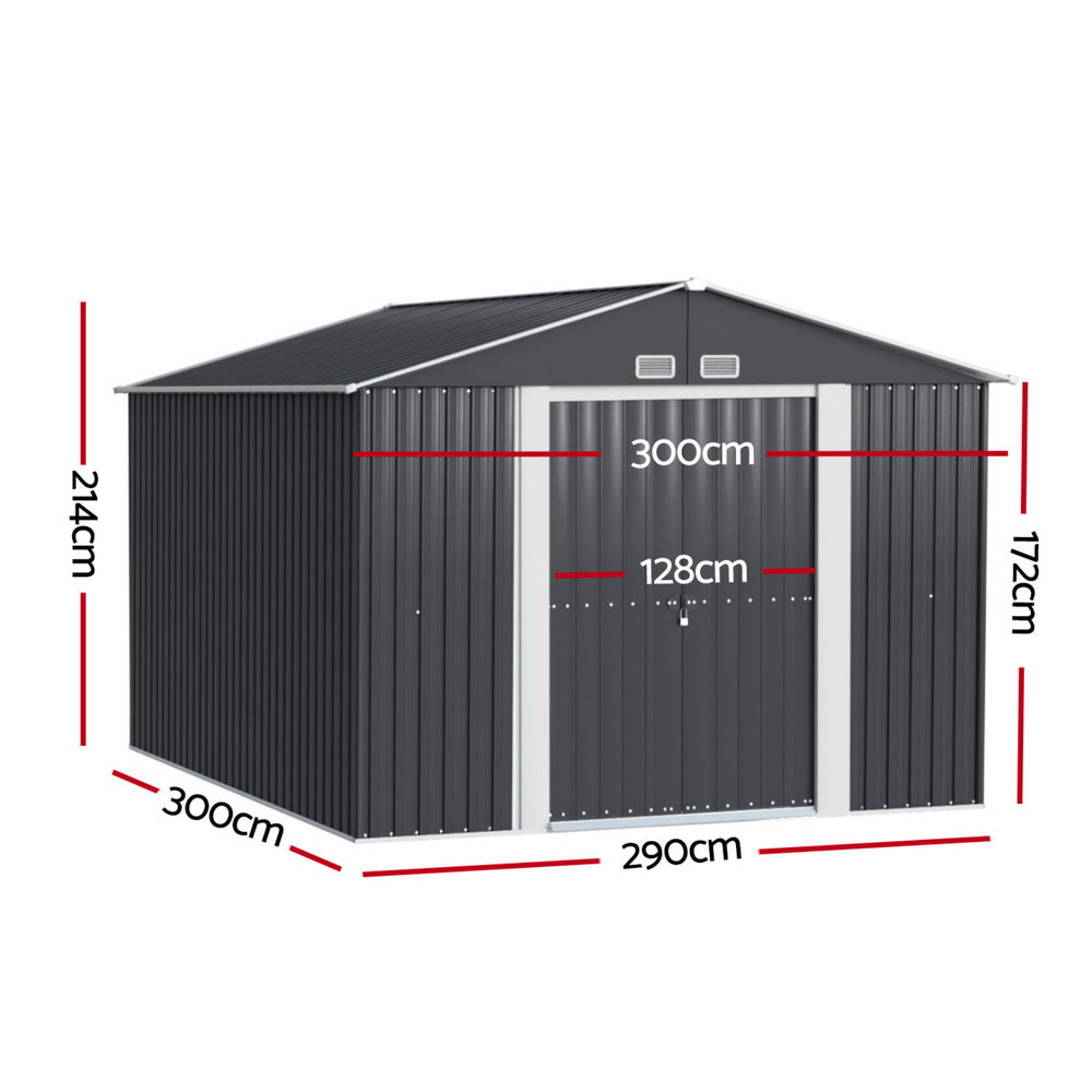 Giantz 3m x 3m Garden / Storage Shed