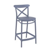 Cross Back Bar Stools 65cm by Siesta