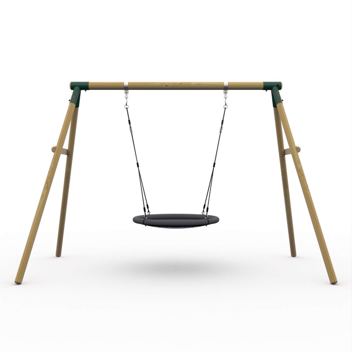 Plum Wooden Nest Swing Set - Spider Monkey