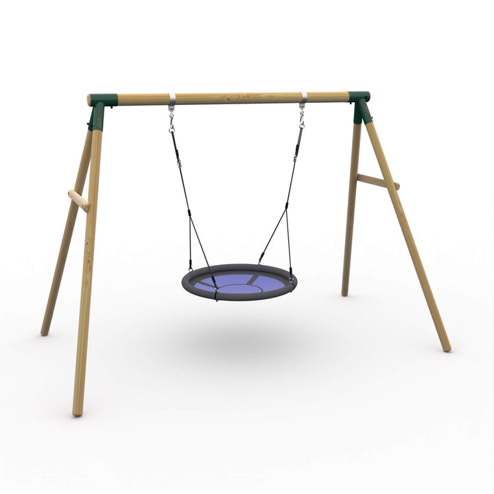 Plum Wooden Nest Swing Set - Spider Monkey