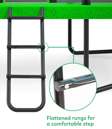 10ft x 7ft HyperJump Rectangle Spring Trampoline - Lifespan Kids