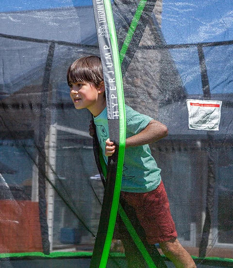 10ft x 7ft HyperJump Rectangle Spring Trampoline - Lifespan Kids