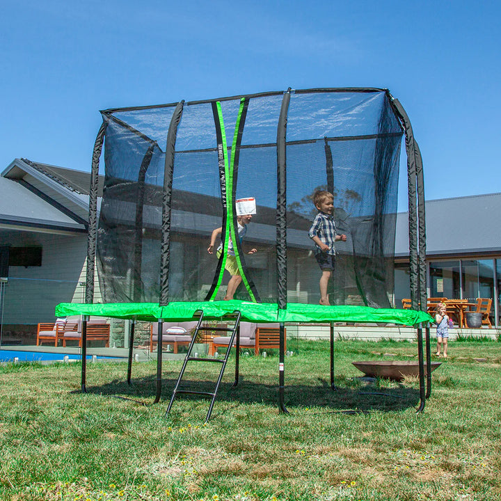 10ft x 7ft HyperJump Rectangle Spring Trampoline - Lifespan Kids