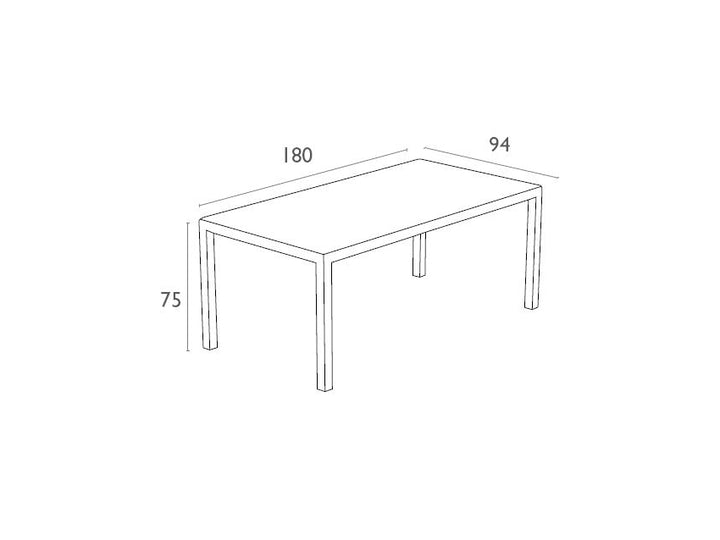 Tahiti Table/Panama Armchair 8 Seat Package