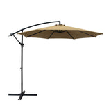 Instahut 3m Outdoor Cantilever Umbrella  - Beige