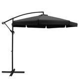 Instahut 3m Outdoor Cantilever Umbrella - Black