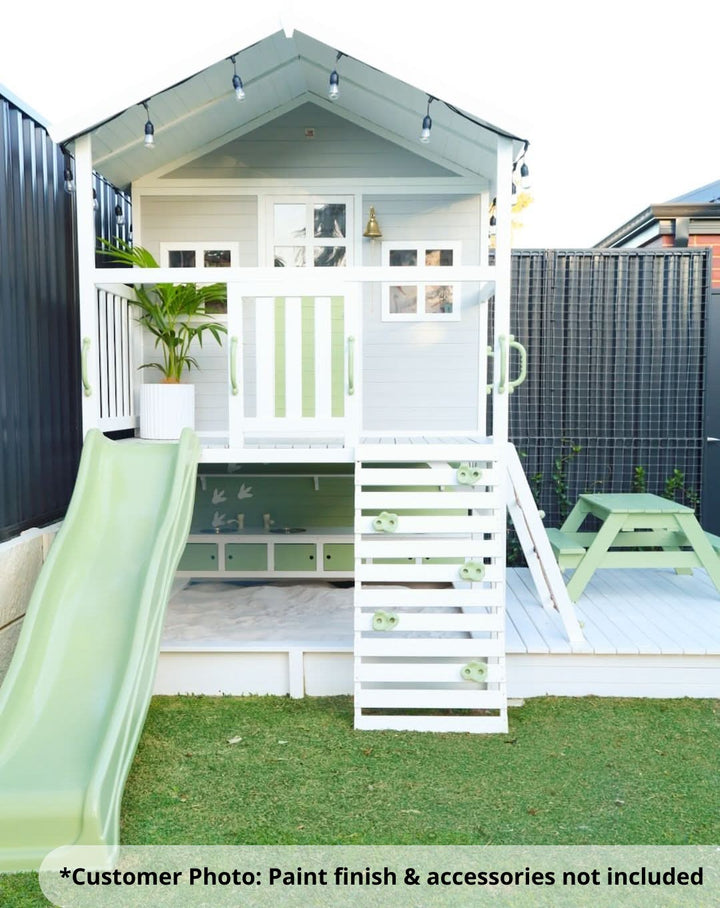 Kidzshack Caboodle Shack Cubby House with Mud Kitchen