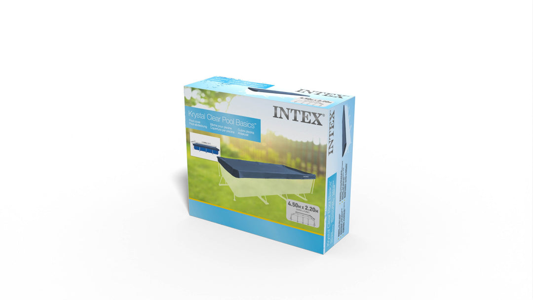 Intex Frame Pool Cover Rectangle  450cm 28039