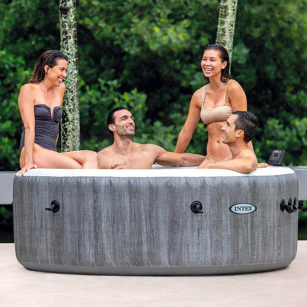 Intex PureSpa 6 Person Greywood Spa