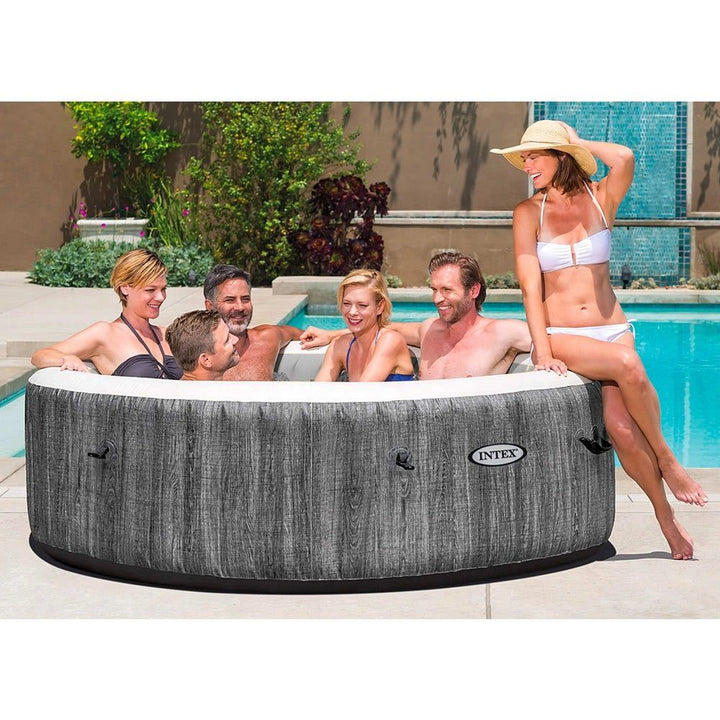 Intex PureSpa 6 Person Greywood Spa