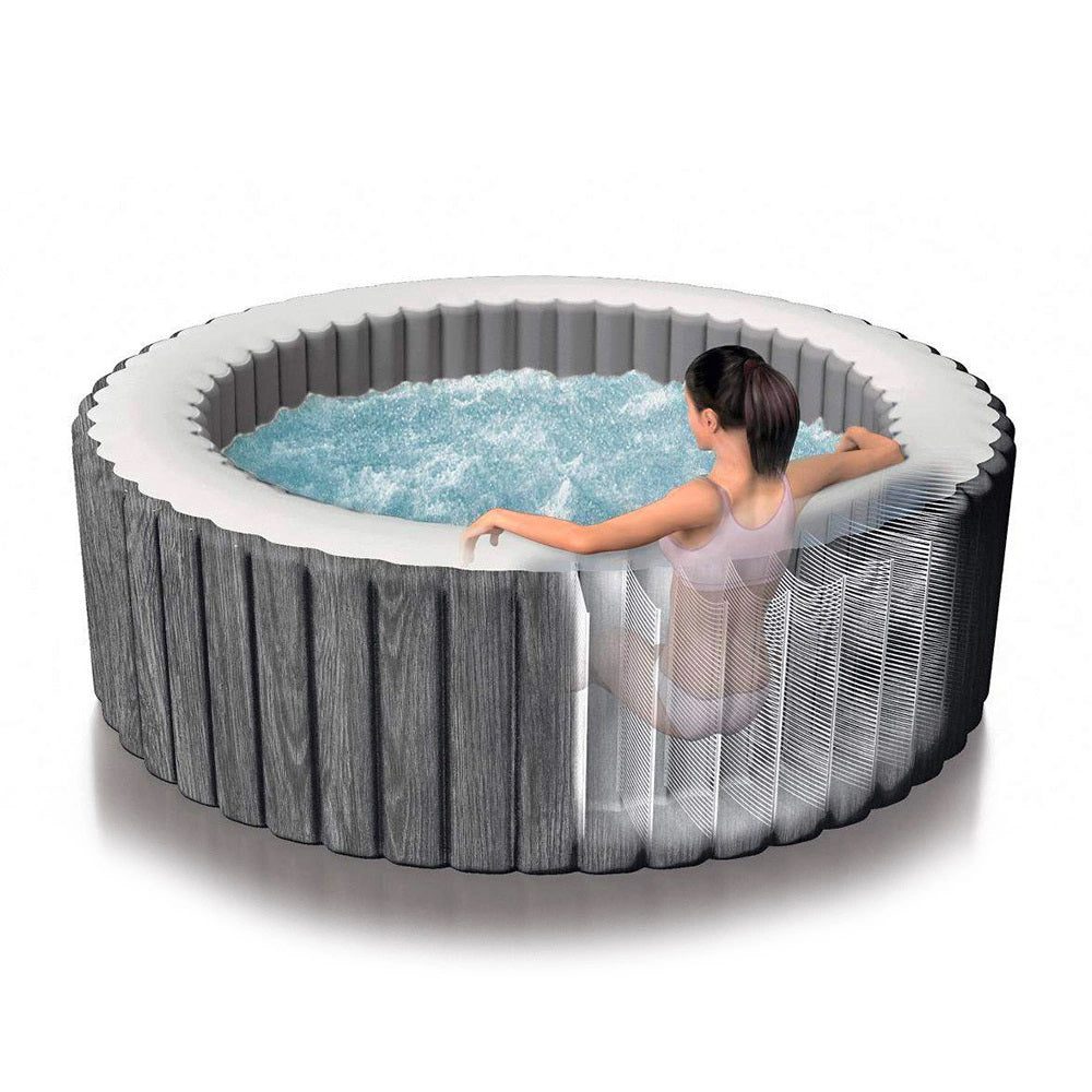 Intex PureSpa 6 Person Greywood Spa