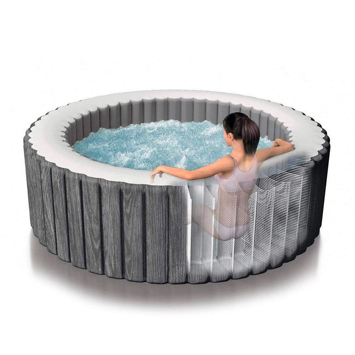 Intex PureSpa 6 Person Greywood Spa