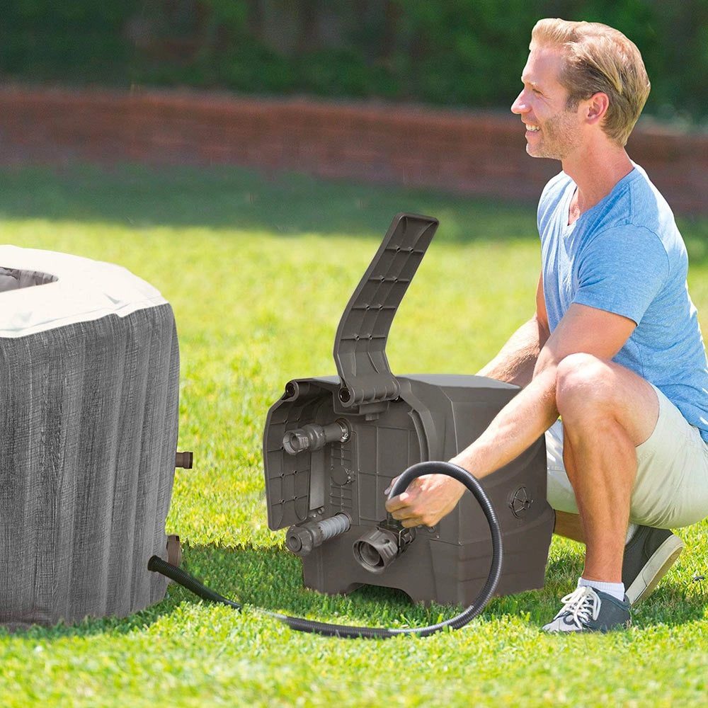 Intex PureSpa 6 Person Greywood Spa