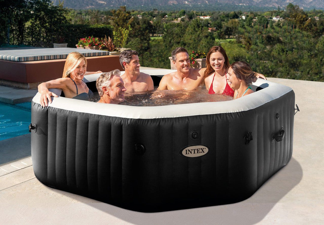 Intex PureSpa Jet and Bubble Deluxe Spa 6 Person
