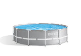 Intex PRISM Steel Frame Above Ground Pool (3.66m x 1m / 8592L) - Inc. Filter / Pump & Ladder