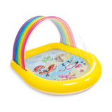 Intex Rainbow Arch Inflatable Spray Kids Pool