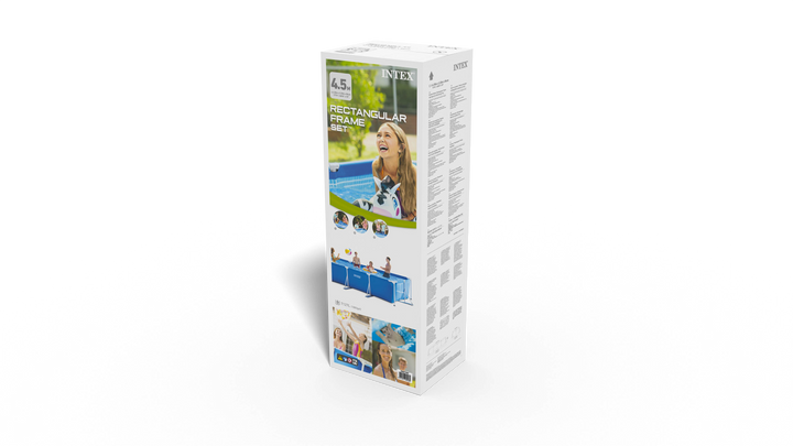 Intex Rectangular Frame Pool 4.5m X 2.2m X 0.84m 28273