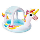 Intex Sun Shade Unicorn Inflatable Spray Pool