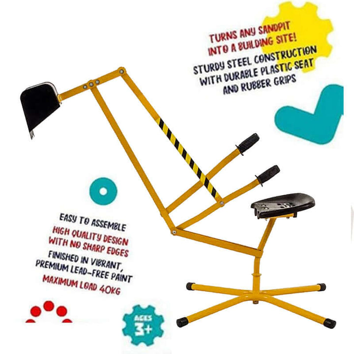 Sandpit Digger - Multi Action Metal Digger Toy