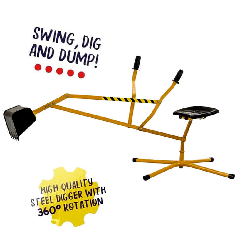 Sandpit Digger - Multi Action Metal Digger Toy