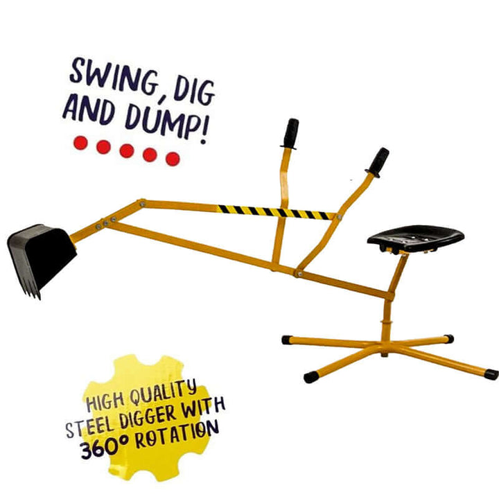 Sandpit Digger - Multi Action Metal Digger Toy