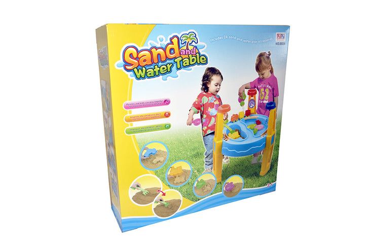 Large Sand & Water Table - Includes 24 Toys / Accessories