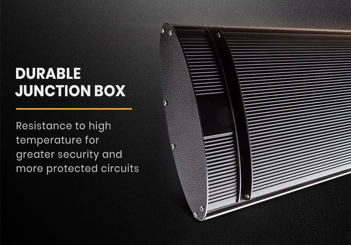 BIO Outdoor Strip Radiant Heater  - Ceiling / Wall Mount - 2400w
