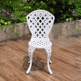 Remy Outdoor Chair - White (Aluminium)
