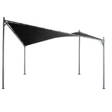 Wallaroo 3m x 3m Butterfly Steel Gazebo - Charcoal