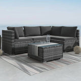 Bondi Outdoor Modular Lounge Sofa -Grey