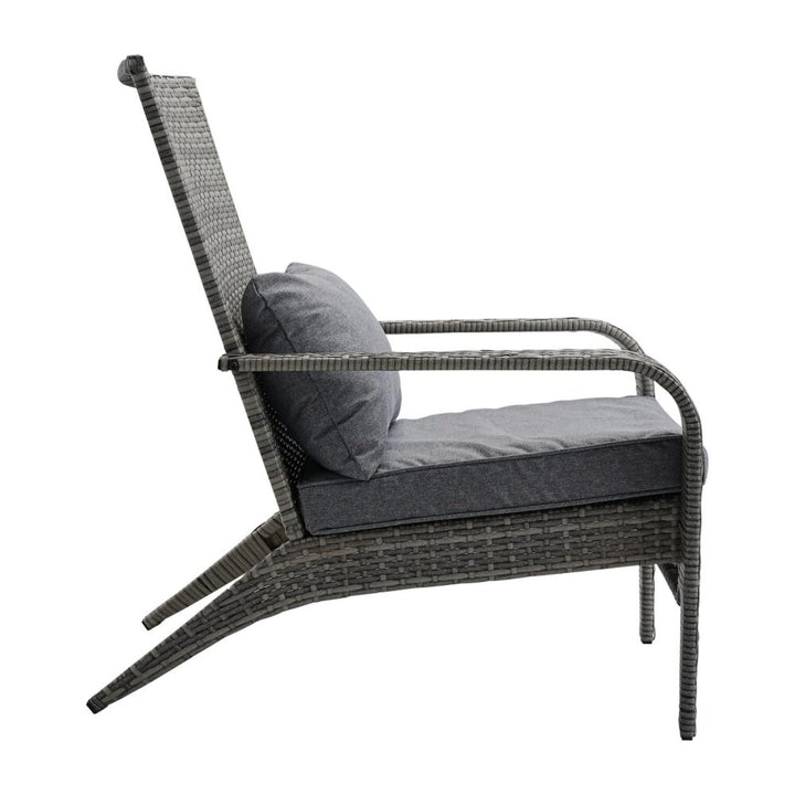 Coastal Weave Reclining Armchair with Bonus Cushion Covers