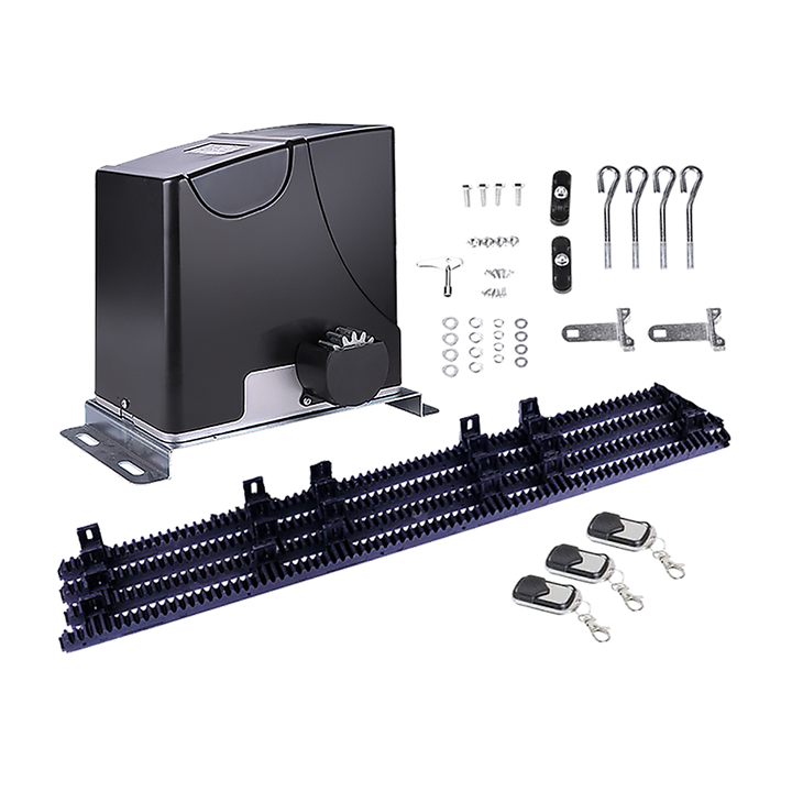 1000KG Auto Slide Sliding Gate Opener Automatic w 4m Rail