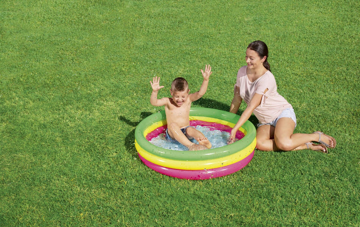 Bestway 1.02m x 25cm(h) Swim Squad Inflatable Kids Pool