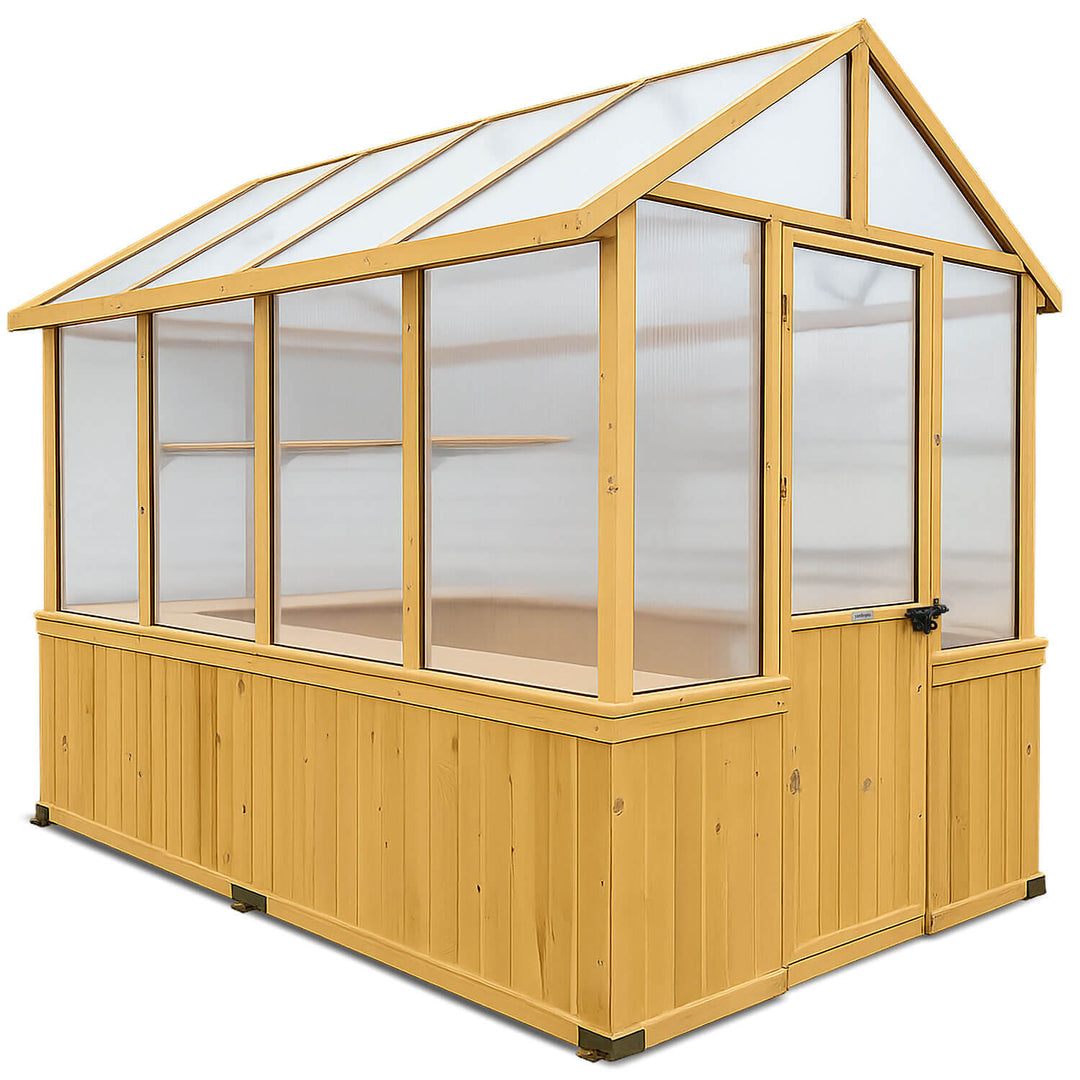 Botanico 2.4m x 1.5m Greenhouse Kit by Yardtopia