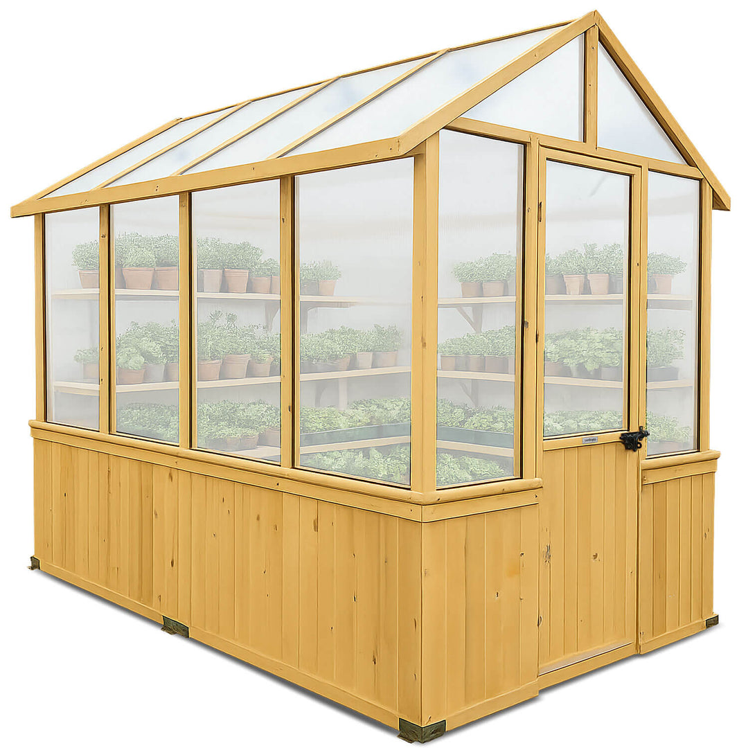 Botanico 2.4m x 1.5m Greenhouse Kit by Yardtopia