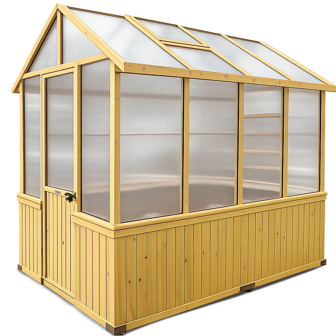 Botanico 2.4m x 1.5m Greenhouse Kit by Yardtopia