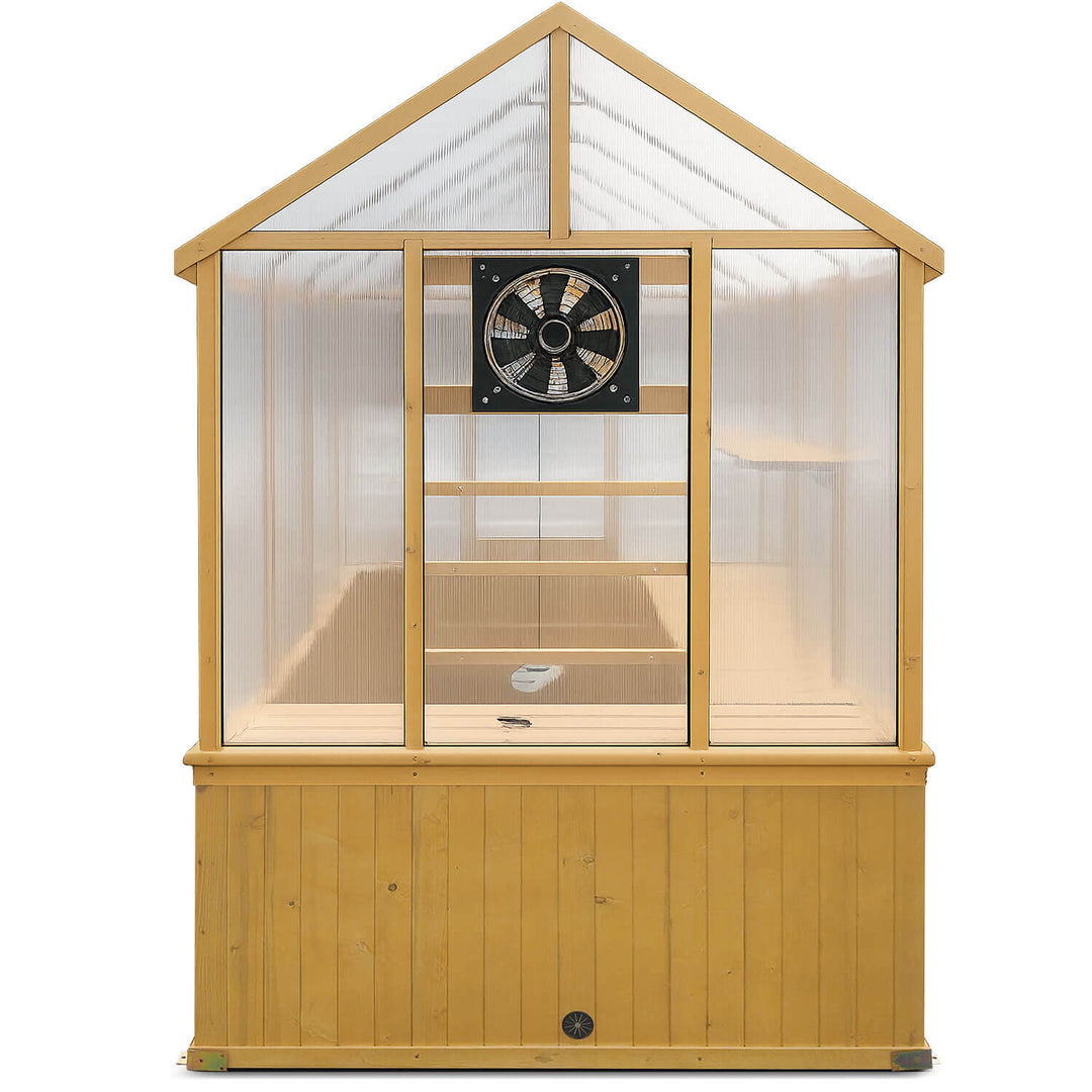 Botanico 2.4m x 1.5m Greenhouse Kit by Yardtopia