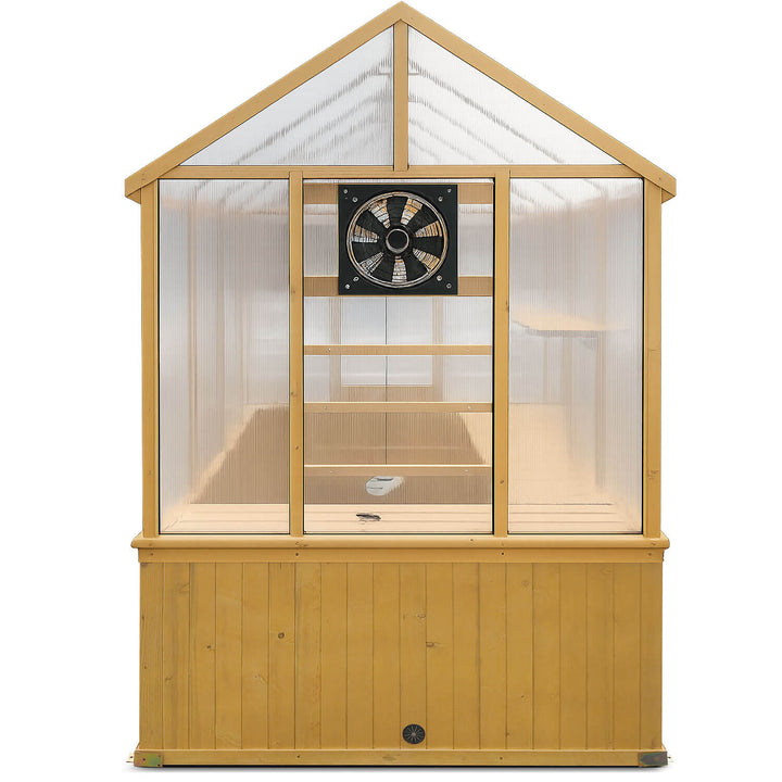 Botanico 2.4m x 1.5m Greenhouse Kit by Yardtopia