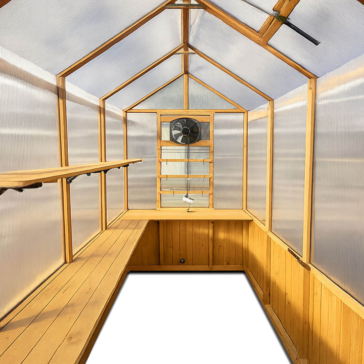 Botanico 2.4m x 1.5m Greenhouse Kit by Yardtopia