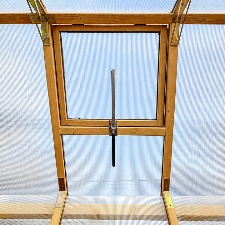 Botanico 2.4m x 1.5m Greenhouse Kit by Yardtopia