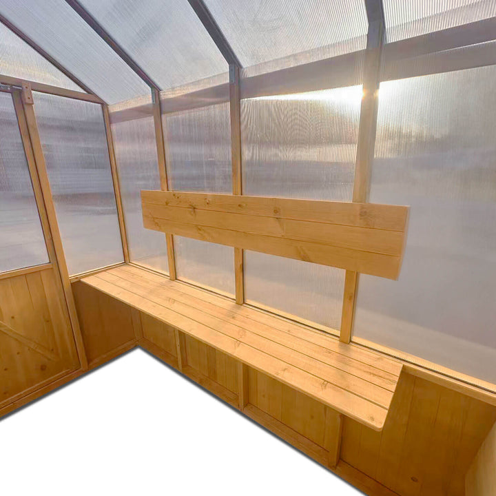 Botanico 2.4m x 1.5m Greenhouse Kit by Yardtopia